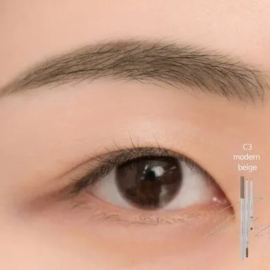 rom&nd Han All Sharp Brow – олівець для брів C3 Modern Beige