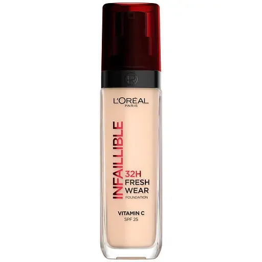 Тональний крем для обличчя L'Oreal Paris Infaillible 32H Fresh Wear Foundation SPF 25 відтінок 20 (Ivory) 30 мл