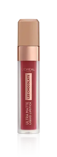 Ультра-матова рідка помада L'Oréal Paris Les Chocolats, відтінок 864 (Tasty Ruby), 7,6 мл (A9674000)