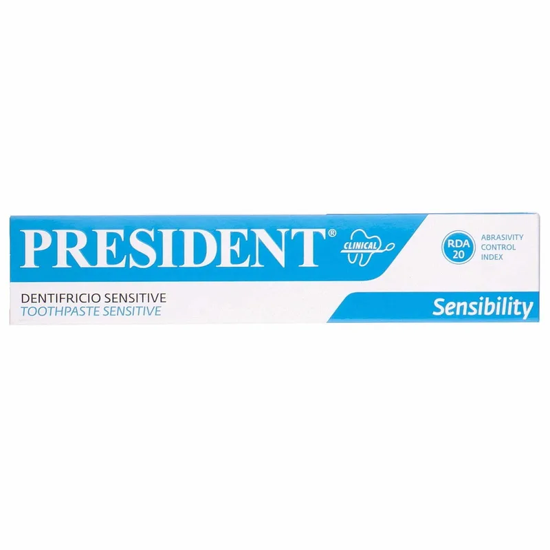 Зубна паста PRESIDENT (Президент) Clinical Sensitive (Клінікал Сенситив) Sensibility для чутливих зубів 75 мл