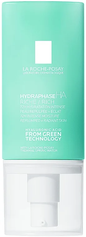 Крем La Roche-Posay (Ля Рош-Позе) Hydraphase Riche HA інтенсивне зволоження для сухої та чутливої шкіри 50 мл