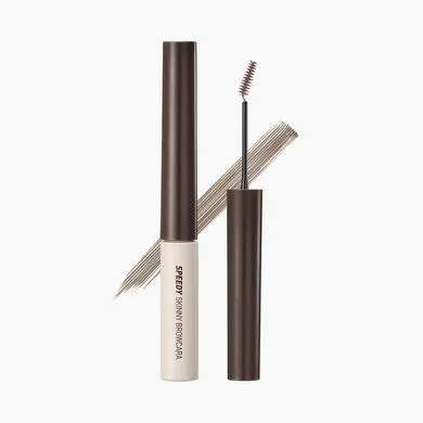 PERIPERA Speedy Skinny Brow Mascara – туш для брів 02 Dark Brown