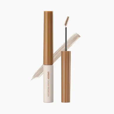 PERIPERA Speedy Skinny Brow Mascara – туш для брів 04 Ash Brown