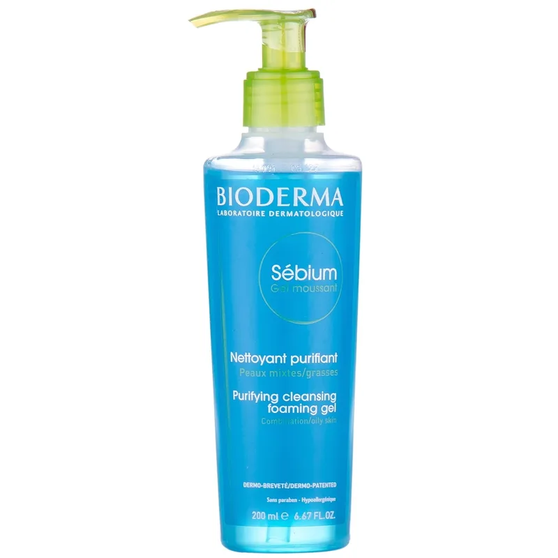 Гель для обличчя BIODERMA (Біодерма) Себіум очищуючий для жирної та проблемної шкіри