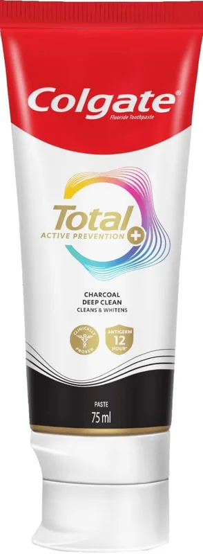 Зубна паста Colgate Total Charcoal Deep Clean 75 мл