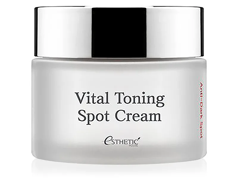 Освітлюючий тонізуючий крем для обличчя Esthetic House Vital Toning Spot Cream Anti-Dark Spot, 50мл