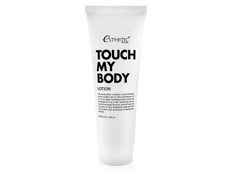Зволожуючий лосьйон для тіла з козячим молоком Esthetic House Touch My Body Goat Milk Body Lotion, 250мл