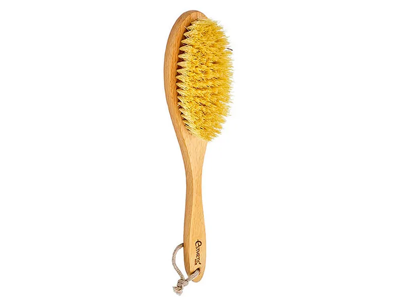Дренажна щітка для сухого масажу з буку та натуральної щетини Esthetic House Dry Massage Brush