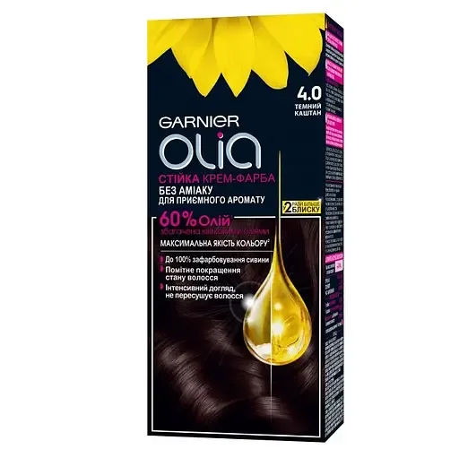 Фарба для волосся Garnier Olia, відтінок
