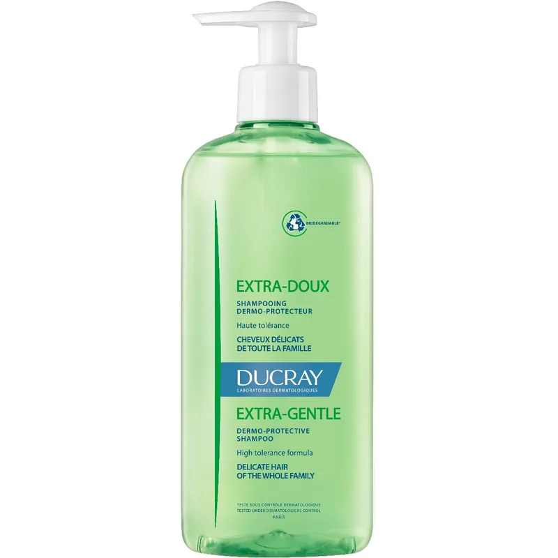 Шампунь Ducray (Дюкрей) Extra-Doux захисний для чутливої шкіри голови