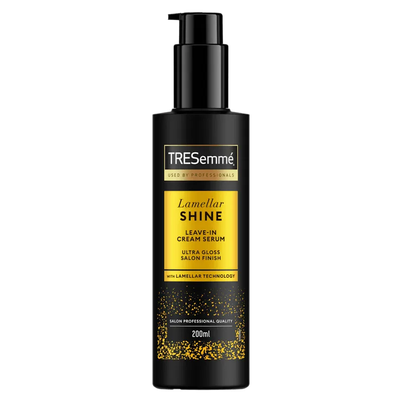 Крем-сироватка незмивна TRESEMME Lamellar Shine для надання ультраблиску волоссю 200 мл