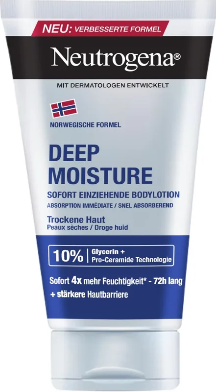Лосьйон для тіла Neutrogena Норвезька формула глибоке зволоження для сухої шкіри 75 мл