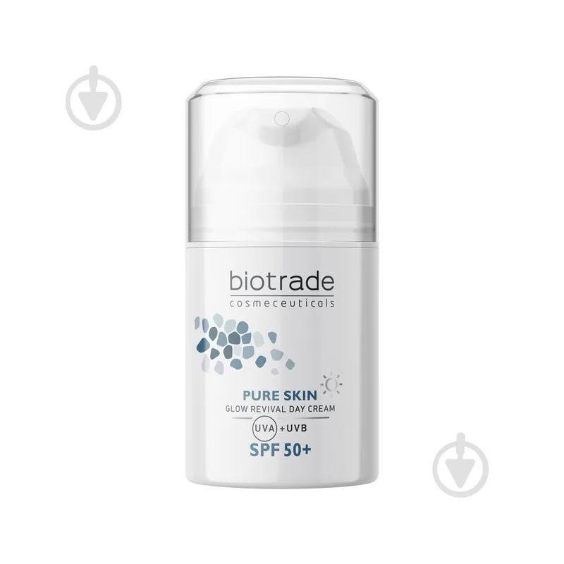 Крем Biotrade (Біотрейд) Pure Skin денний крем ревіталізуючий проти перших ознак старіння SPF 50+, 50 мл
