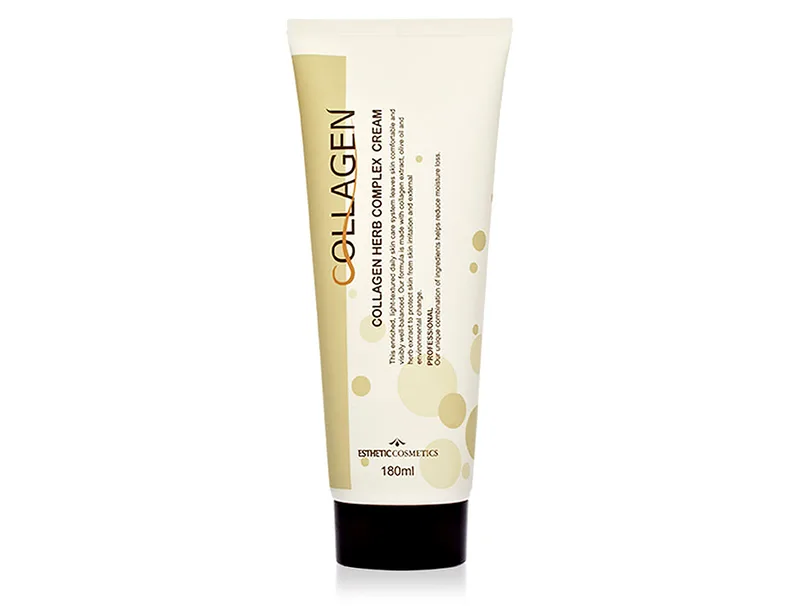 Крем для обличчя з колагеном та рослинним комплексом Esthetic House Collagen Herb Complex Cream, 180мл