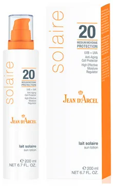 Водостійке сонцезахисне молочко SPF 20