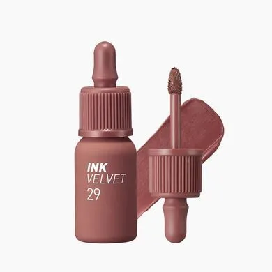 Peripera Ink The Velvet – стійкий вельветовий тінт для губ 29 Cacao Nude
