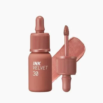 Peripera Ink The Velvet – стійкий вельветовий тінт для губ 30 Classic Nude