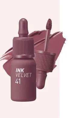 Peripera Ink The Velvet – стійкий вельветовий тінт для губ 41 Cool Off Rosy
