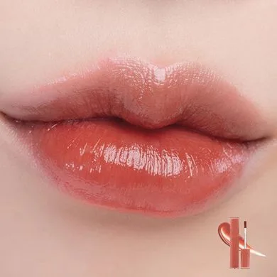 rom&nd Dewyful Water Tint – сяючий тінт для губ відтінок 02 Salty Peach