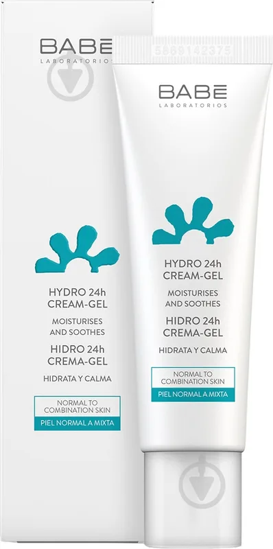 Крем-гель день-ніч BABE Laboratorios Facial Essentials 24 години зволоження і пом'якшення 50 мл