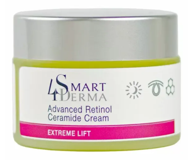Нічний крем для обличчя Smart4Derma Advanced Retinol Ceramide Cream з ретинолом 50 мл