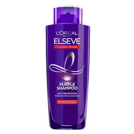 Тонуючий шампунь L'Oreal Paris Elseve Color Vive Purple для освітленого та мелірованого волосся 200 мл
