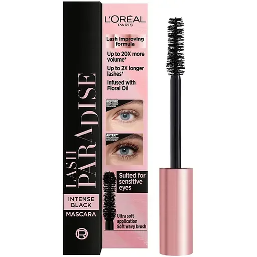 Туш для вій L’Oréal Paris Voluminous Paradise відтінок екстрачорний 6.4 мл (AA087400)