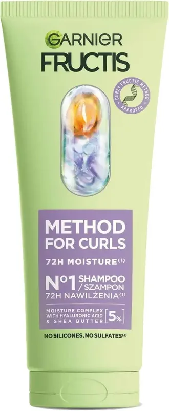Шампунь Garnier fructis curls method для кучерявого волосся 200 мл