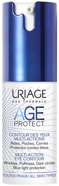 Age Protect крем для контуру очей для корекції вікових змін Uriage Age Protect Multi-Action Eye Contour