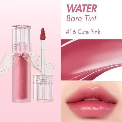 Peripera Water Bare Tint – сяючий тінт для губ 16 Cute Pink