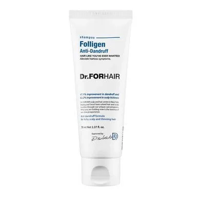 Шампунь проти лупи для ослабленого волосся Dr.FORHAIR Folligen Anti-Dandruff Shampoo
