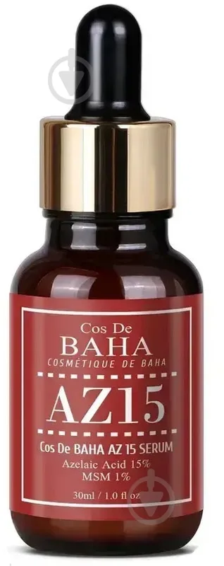 Сироватка Cos de BAHA для обличчя з азелеїновою кислотою 15% 30 мл 1 шт.