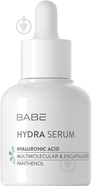 Сироватка для обличчя BABE Laboratorios Serum для інтенсивного зволоження з Гіалуроновою кислотою 30 мл 1 шт.