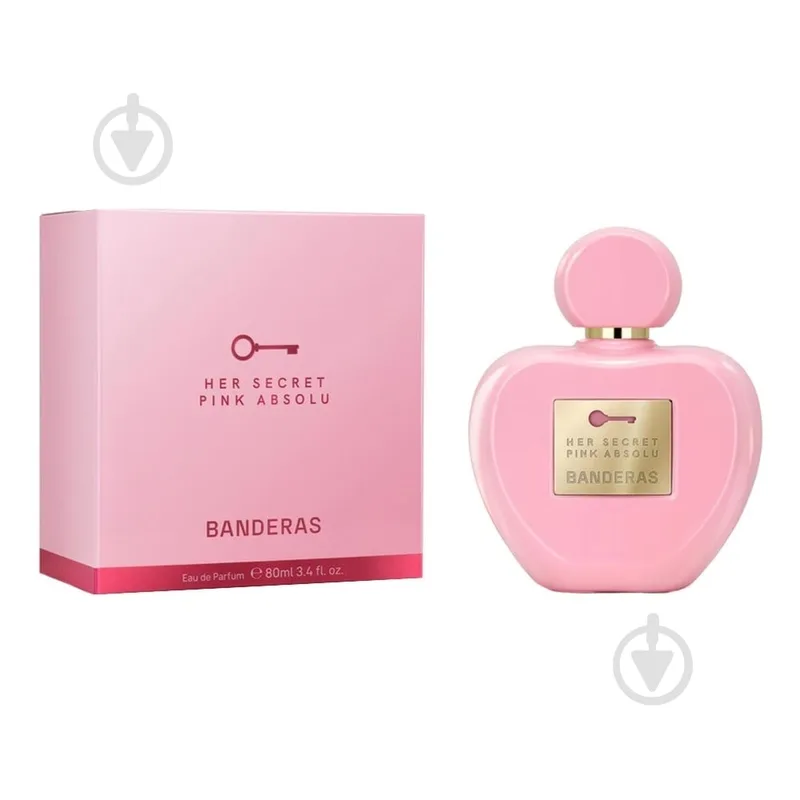 Парфумована вода Antonio Banderas Her Secret Pink Absolu 80 мл