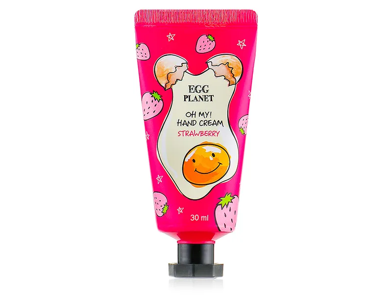 Крем для рук «Полуниця» Daeng Gi Meo Ri Egg Planet Hand Cream Strawberry, 30мл