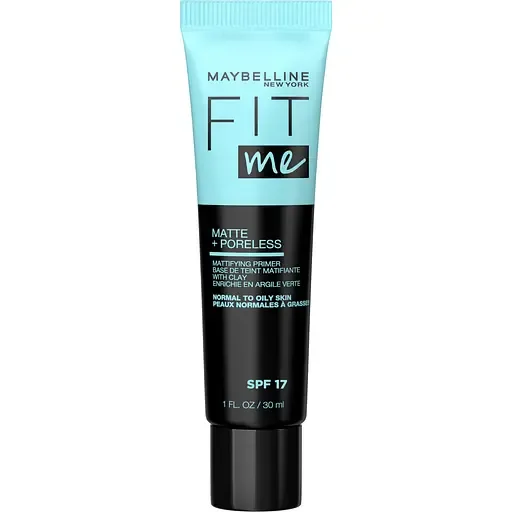 Праймер із матуючим ефектом Maybelline New York Fit Me для нормальної та схильної до жирності шкіри обличчя, SPF17, 30 мл (B3342500)