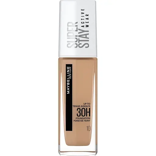 Стійкий тональний крем для обличчя Maybelline New York Super Stay 30H, відтінок