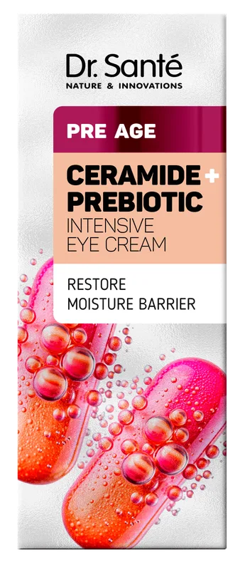 Крем для шкіри навколо очей Dr.Sante Pre Age Eye Cream Керамід + Пребіотик інтенсивний 15 мл
