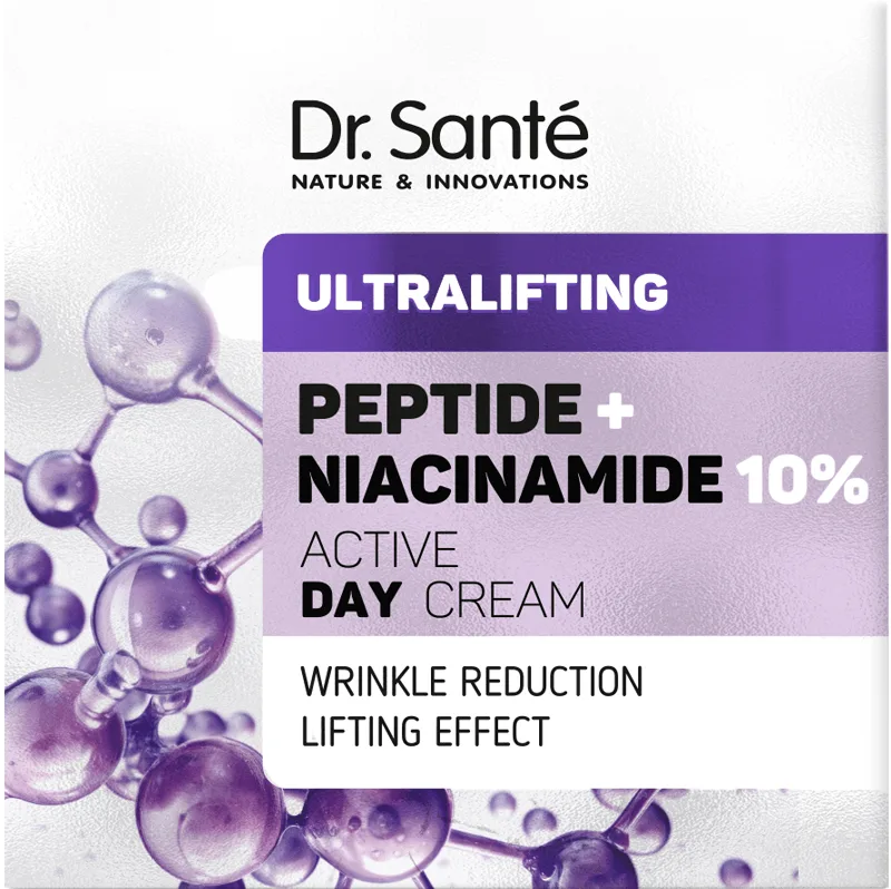 Крем для обличчя Dr.Sante Ultralifting активний денний Пептид + Ніацинамід 50 мл