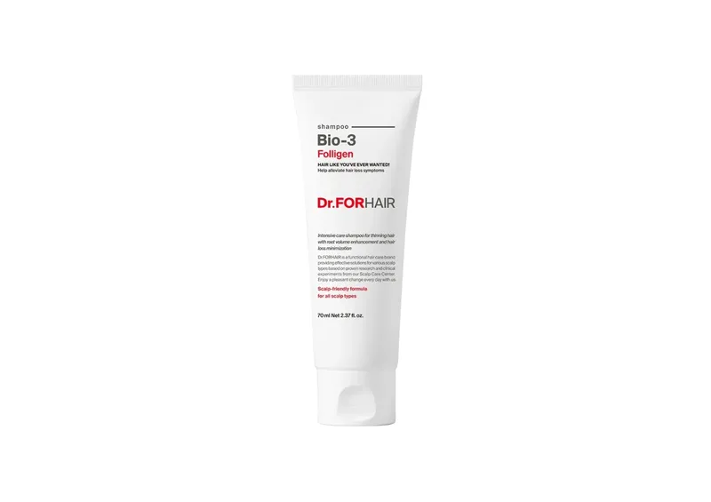 Dr.FORHAIR Folligen BIO 3 Shampoo – відновлюючий шампунь проти випадіння зі стовбуровими клітинами