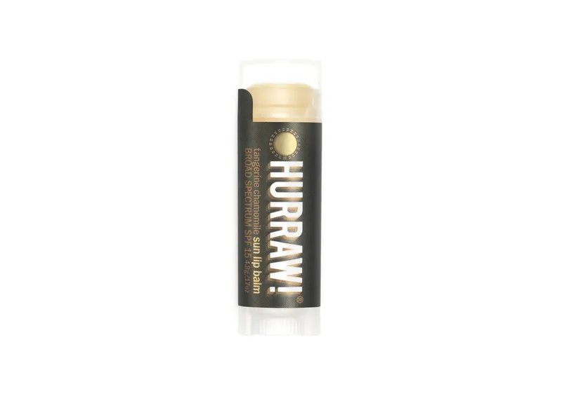 Бальзам для губ Hurraw! Sun SPF15 Lip Balm – мандарин з ваніллю та спф захистом