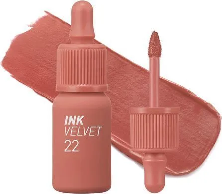 Peripera Ink The Velvet – стійкий вельветовий тінт для губ 22 Bouquet Nude