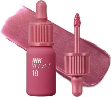 Peripera Ink The Velvet – стійкий вельветовий тінт для губ 18 Start Plum Pink