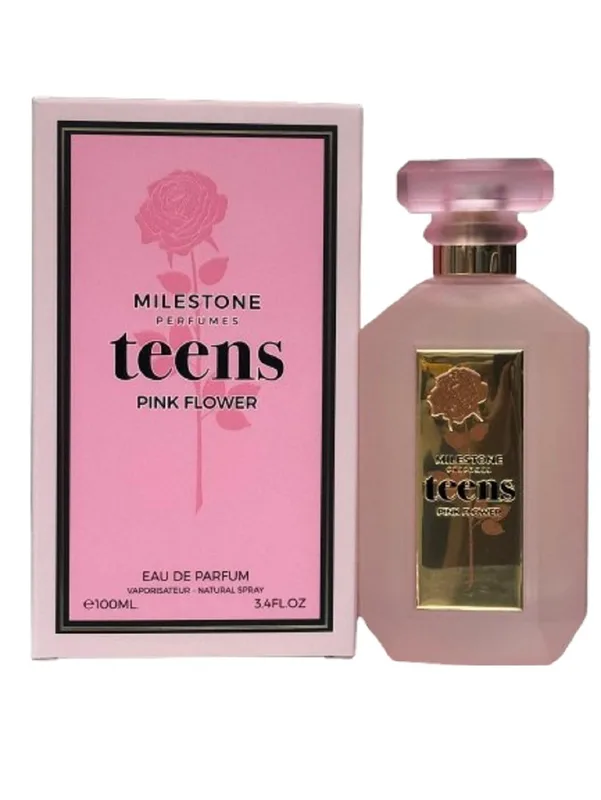 Парфумована вода жіноча Teens Pink Flower Milestone 100 мм (106996)