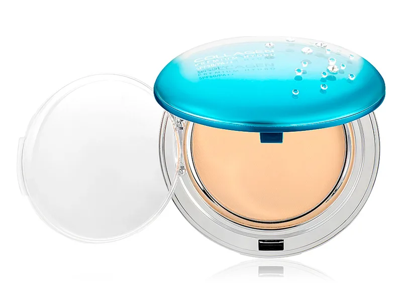 Компактна зволожуюча пудра з колагеном Enough Collagen Premium Hydro Two Way Cake SPF 50+ PA++ №23, 2шт по 12г