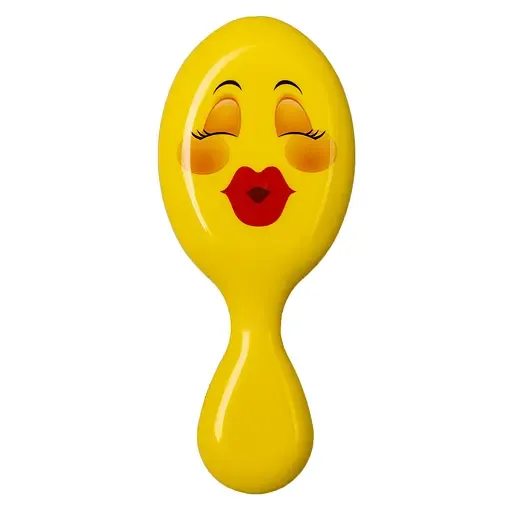 Щітка для волосся дитяча Titania Smiley, жовтий (1330 KIDS BOX милашка)