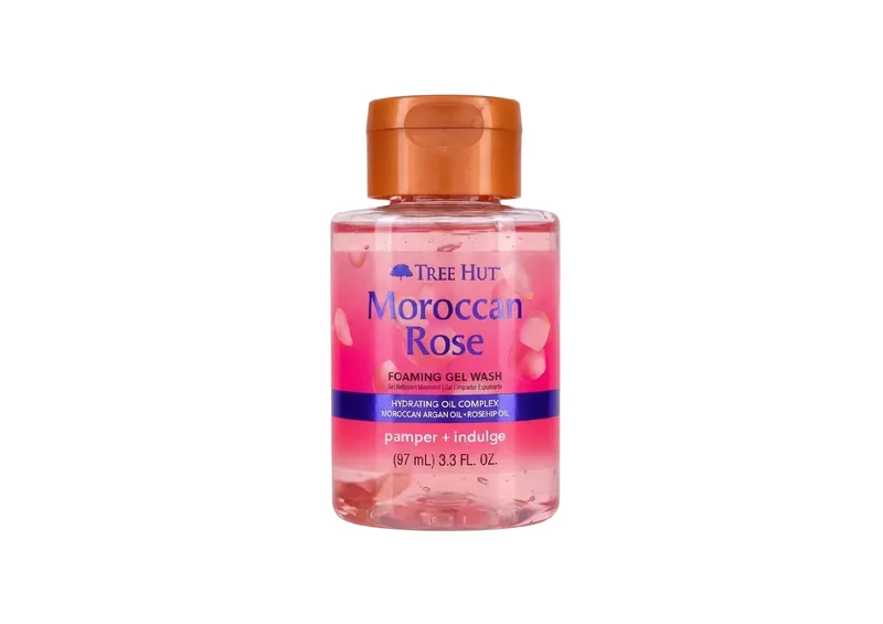 Tree Hut Moroccan Rose Foaming Gel Wash – гель для душу з марокканською трояндою 97 мл