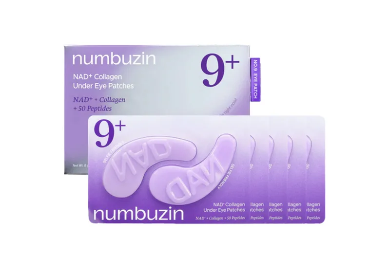 Колагенові патчі під очі з коензимом NAD+ NUMBUZIN NO.9 NAD Collagen Under Eye Patches 5 шт* 8 г