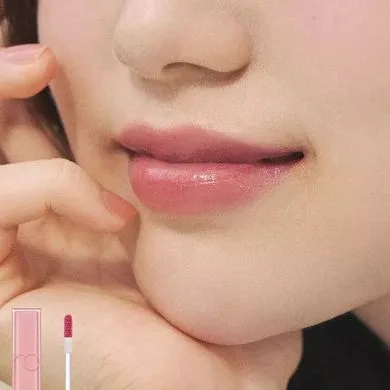 rom&nd Dewyful Water Tint – сяючий тінт для губ відтінок 13 Custard Mauve