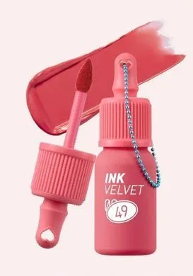 Peripera Ink The Velvet – стійкий вельветовий тінт для губ 49 Last Red